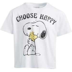 Grayson Threads Kids, The Label Big Girls Choose Happy Snoopy Graphic